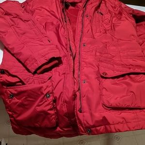 Women's heavyweight faux fur lined coat